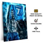 Metal Poster - Footballer Cristiano Ronaldo F05 Mobile Case by CoverMeUp - Style 4