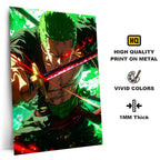 Metal Poster - One Piece Roronoa Zoro OP23 Mobile Case by CoverMeUp - Style 4