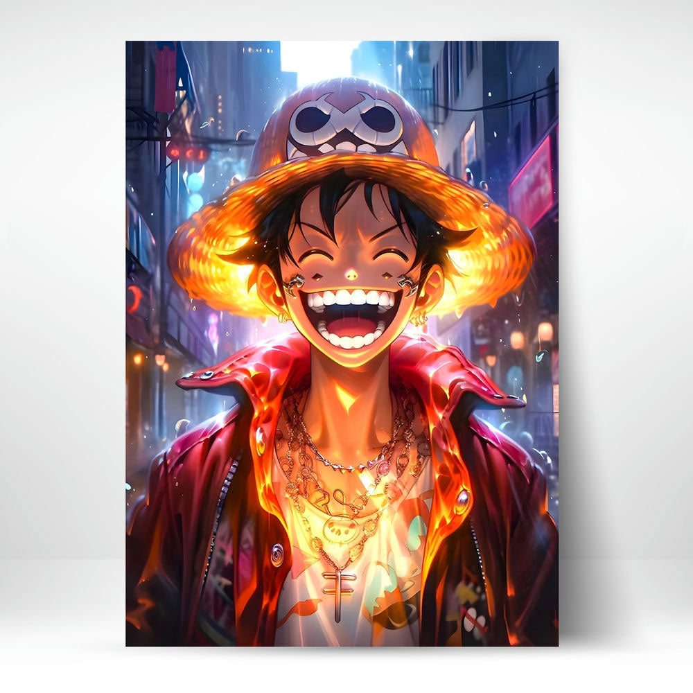 Metal Poster - One Piece Monkey D Luffy OP08 Mobile Case by CoverMeUp