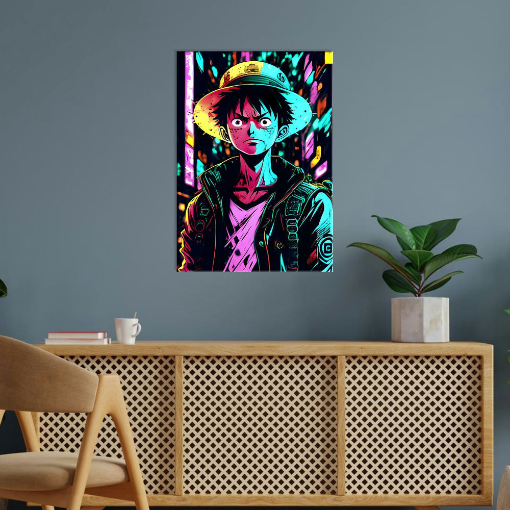 Metal Poster - One Piece Monkey D Luffy OP01 Mobile Case by CoverMeUp - Style 5