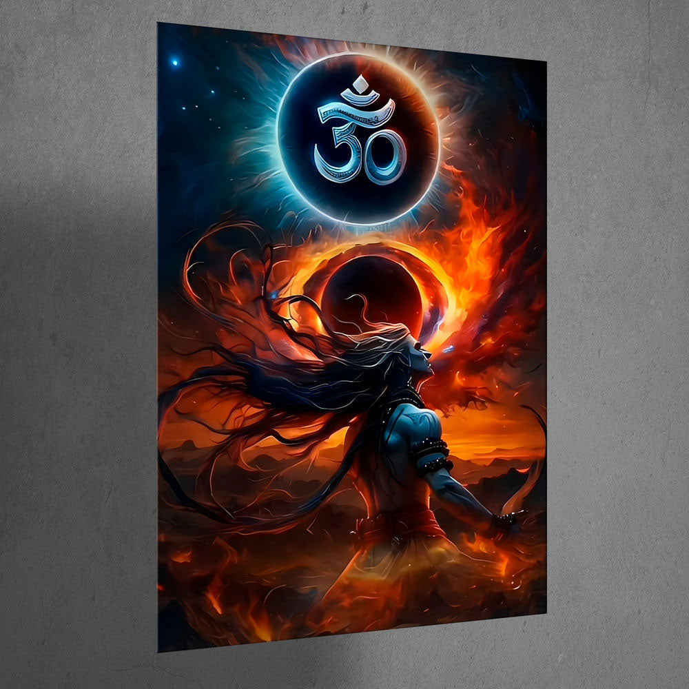 Metal Poster - Lord Shiva LS09 Mobile Case by CoverMeUp - Style 3