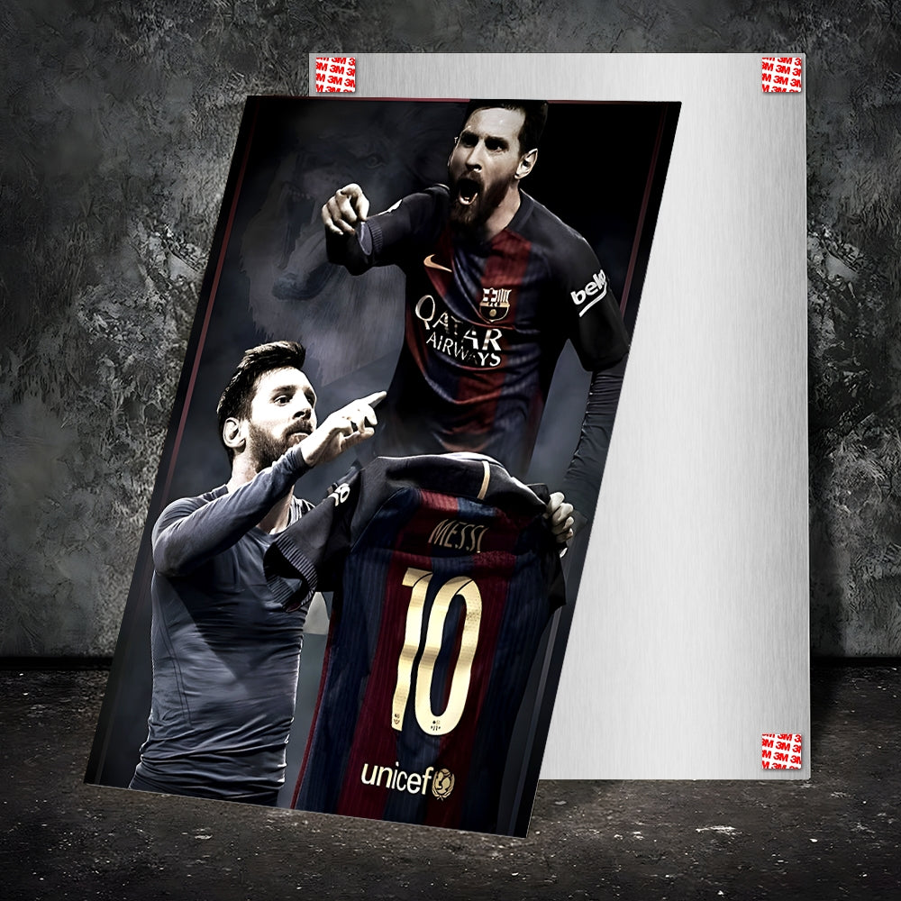 Metal Poster - Footballer Lionel Messi LM05 Mobile Case by CoverMeUp - Style 2