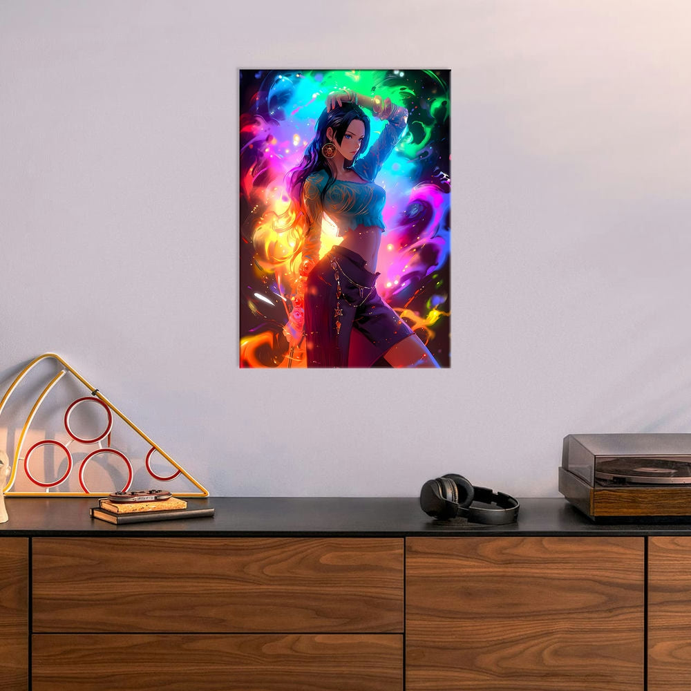 Metal Poster - Anime One Piece Boa Hancock OP59 Mobile Case by CoverMeUp - Style 6