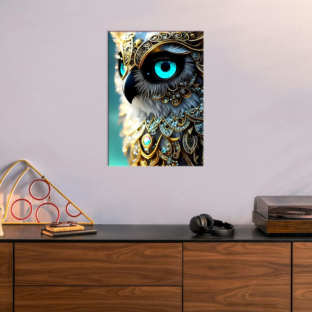 Metal Poster - Wildlife Owl WO03 Mobile Case by CoverMeUp - Style 6