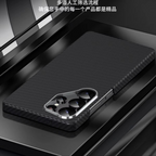 Samsung Galaxy S26 Ultra Slim Lightweight Carbon Fiber Case with Magsafe - Black Mobile Case by CoverMeUp - Style 5