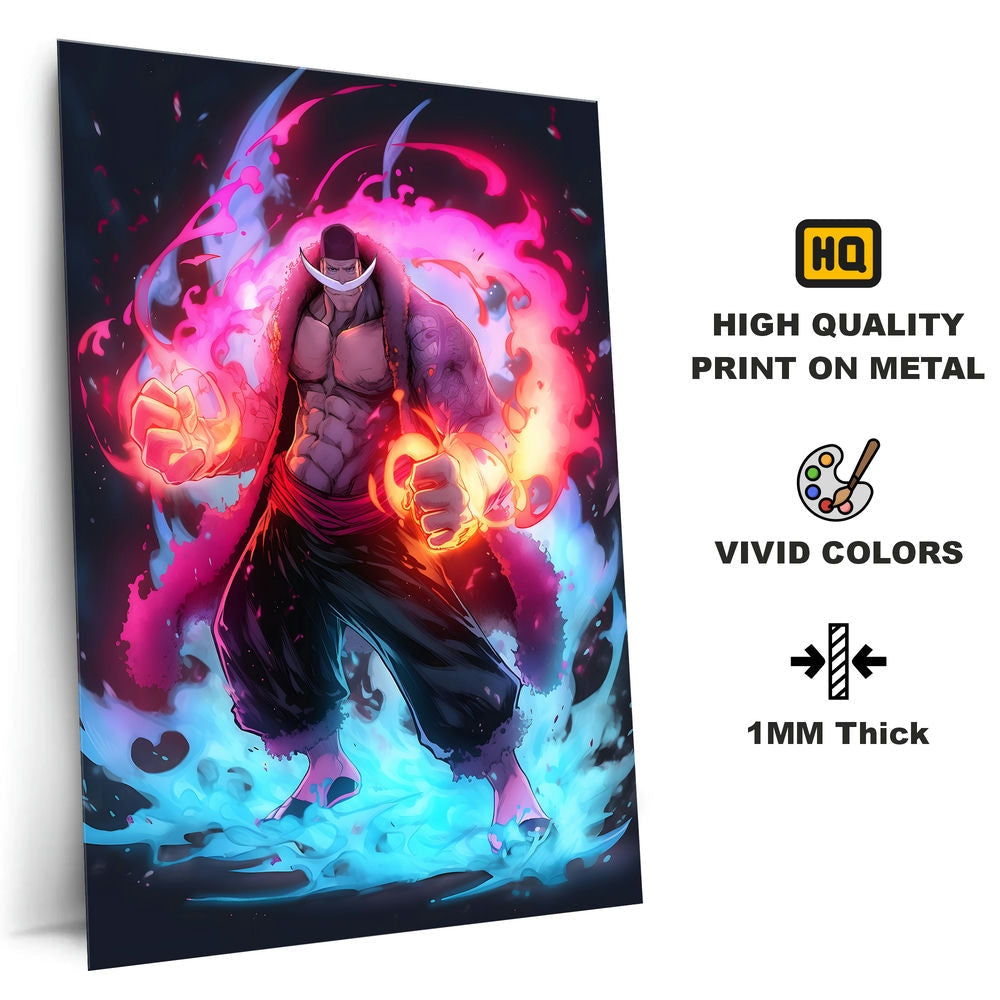 Metal Poster - Anime One Piece Edward Newgate OP62 Mobile Case by CoverMeUp - Style 4