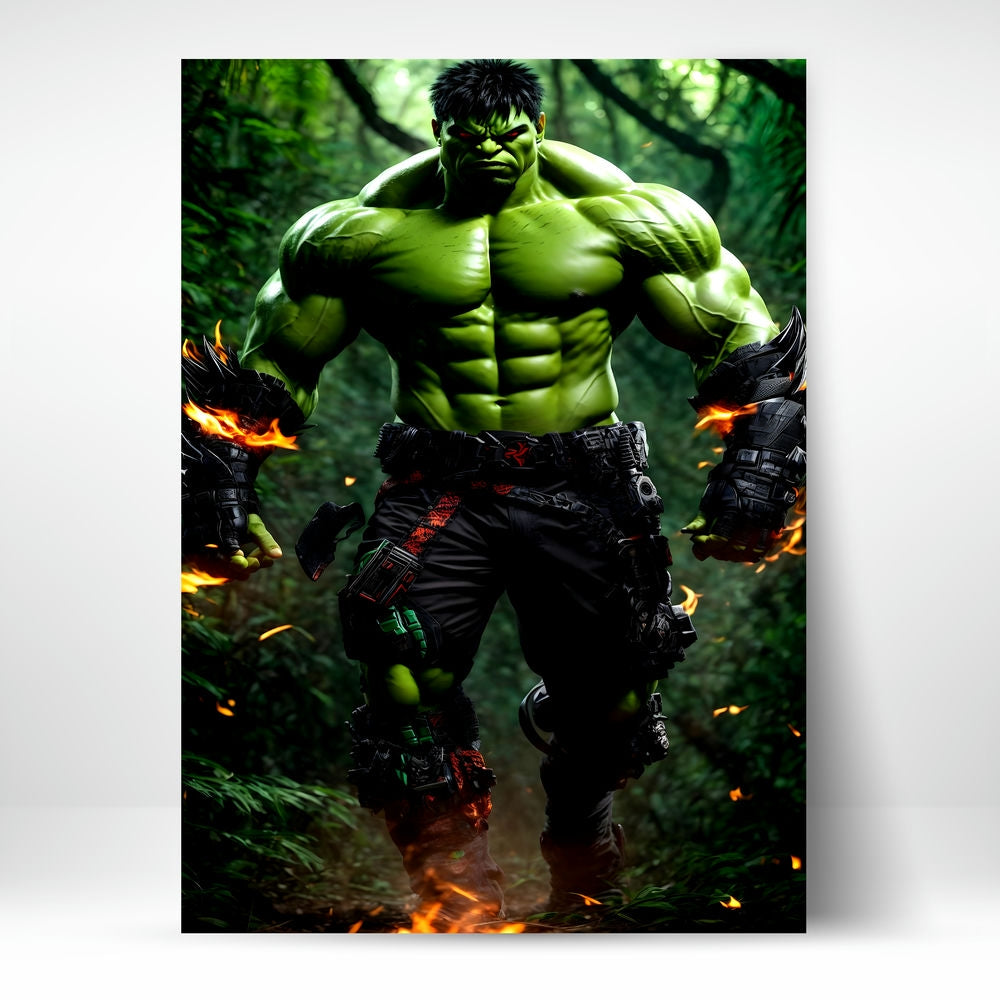Metal Poster - Superhero Hulk SH02 Mobile Case by CoverMeUp