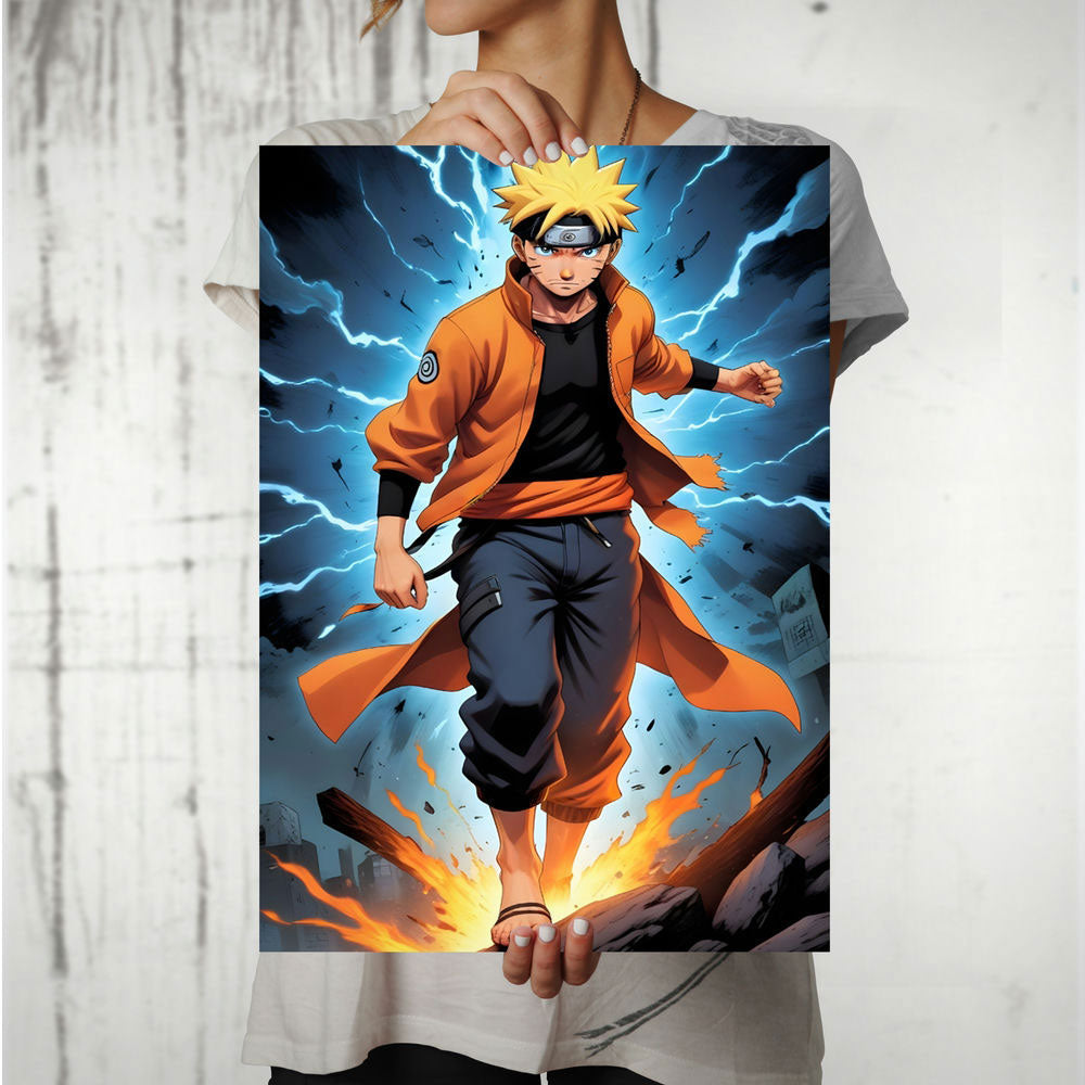Metal Poster - Naruto Uzumaki NU02 Mobile Case by CoverMeUp - Style 8