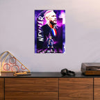 Metal Poster - Footballer Neymar Jr NJR04 Mobile Case by CoverMeUp - Style 6