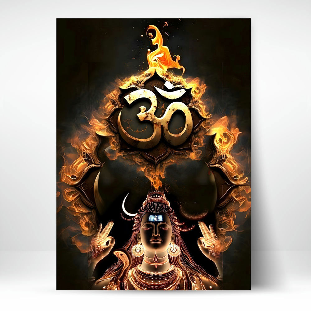 Metal Poster - Lord Shiva LS12 Mobile Case by CoverMeUp