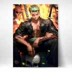 Metal Poster - One Piece Roronoa Zoro OP51 Mobile Case by CoverMeUp