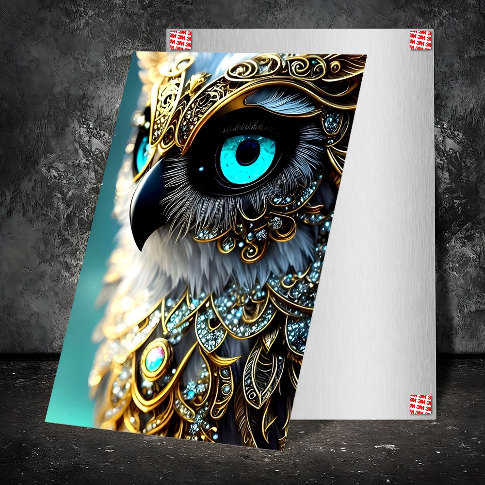 Metal Poster - Wildlife Owl WO03 Mobile Case by CoverMeUp - Style 2