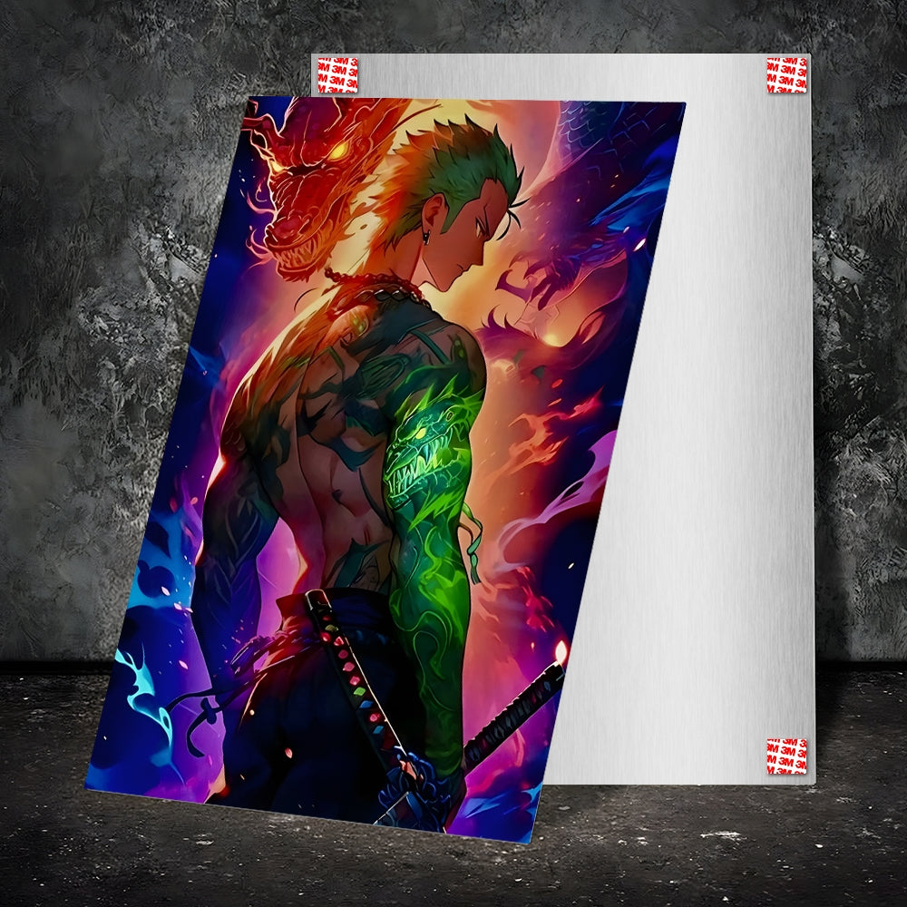 Metal Poster - One Piece Roronoa Zoro OP38 Mobile Case by CoverMeUp - Style 2
