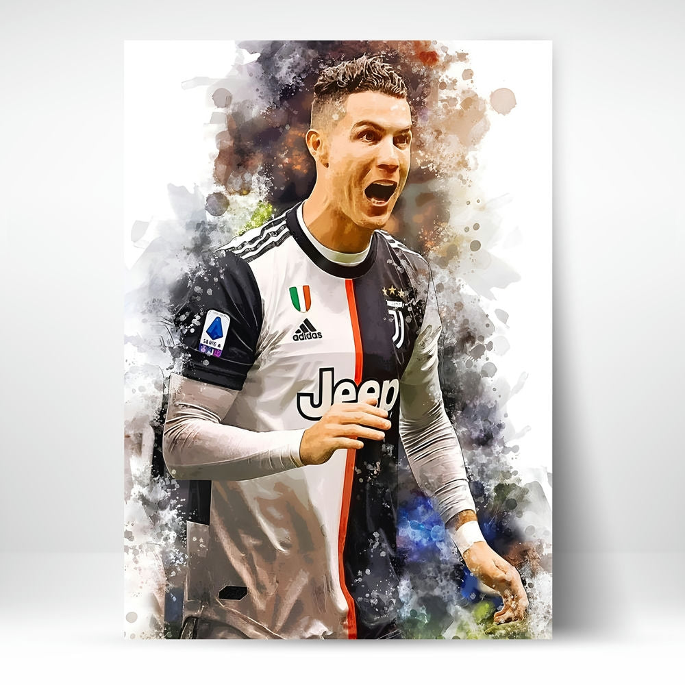 Metal Poster - Footballer Cristiano Ronaldo F01 Mobile Case by CoverMeUp