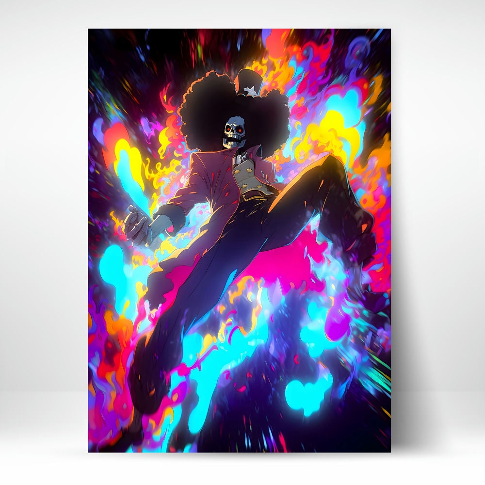 Metal Poster - Anime One Piece Brook OP60 Mobile Case by CoverMeUp