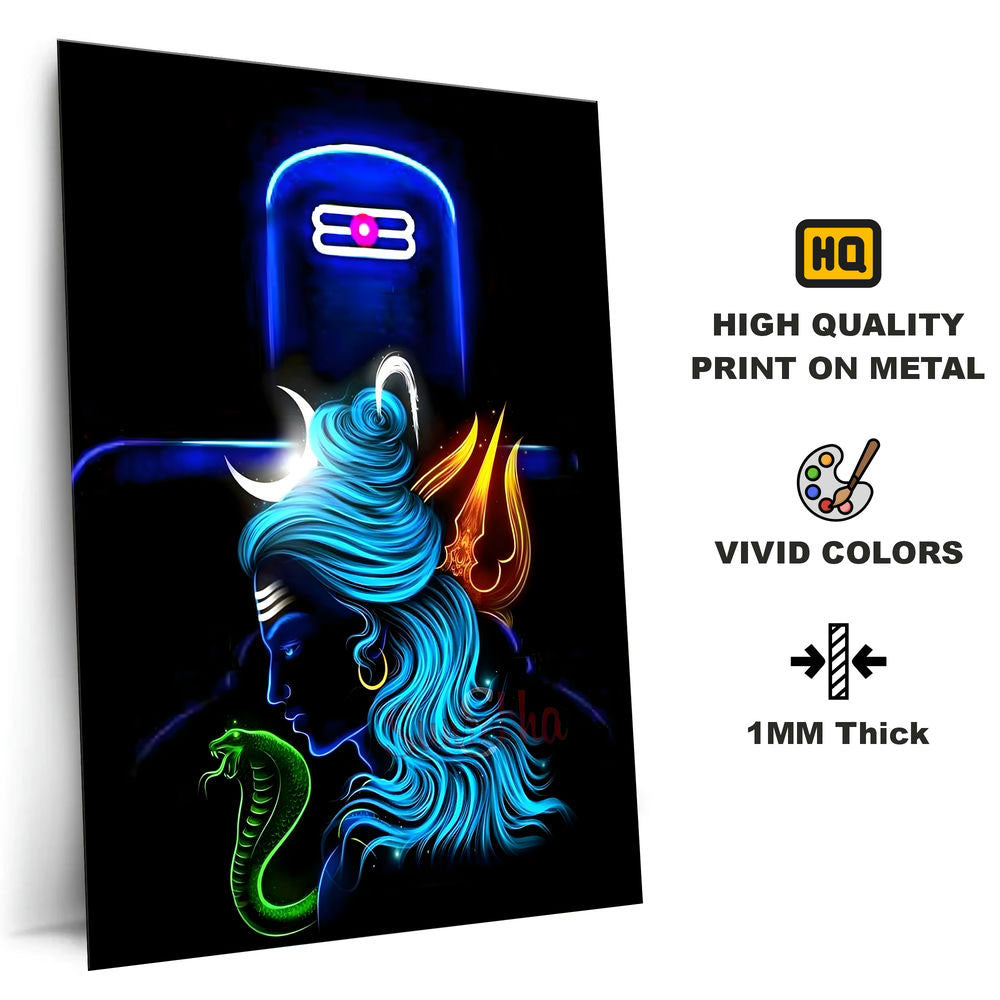 Metal Poster - Lord Shiva LS02 Mobile Case by CoverMeUp - Style 4