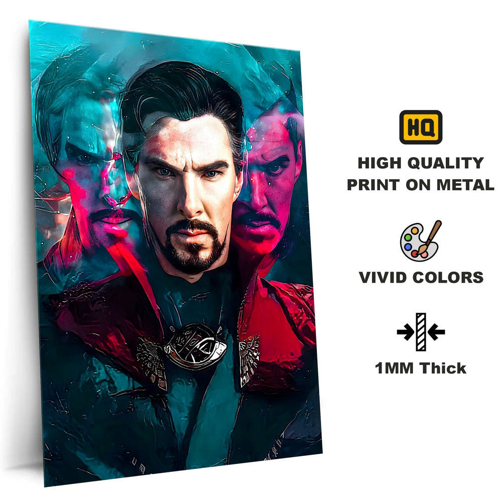 Metal Poster - Superhero Dr Strange DR01 Mobile Case by CoverMeUp - Style 4