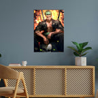 Metal Poster - One Piece Roronoa Zoro OP51 Mobile Case by CoverMeUp - Style 5