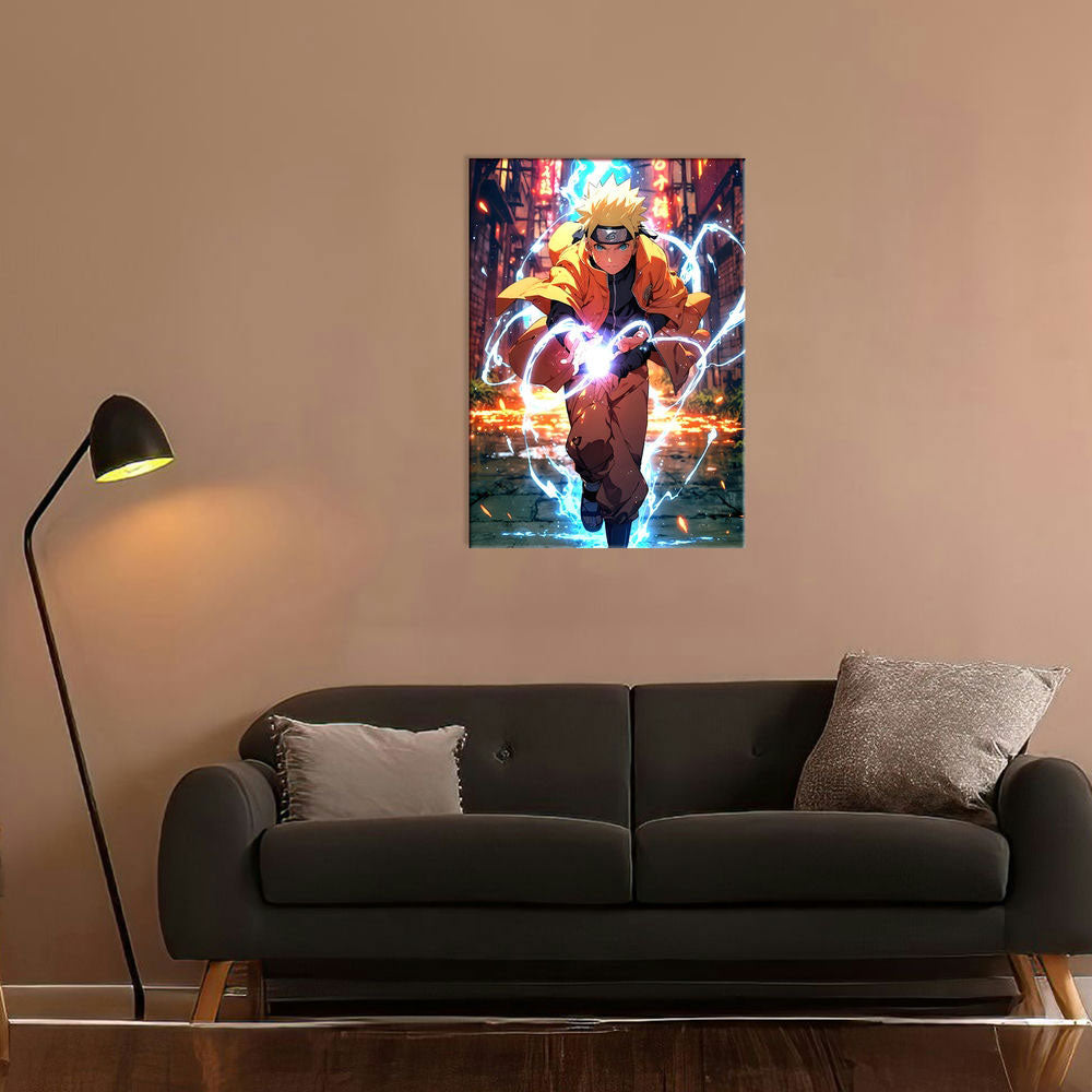 Metal Poster - Naruto Uzumaki NAR01 Mobile Case by CoverMeUp - Style 7