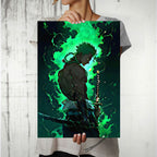 Metal Poster - One Piece Roronoa Zoro OP30 Mobile Case by CoverMeUp - Style 8