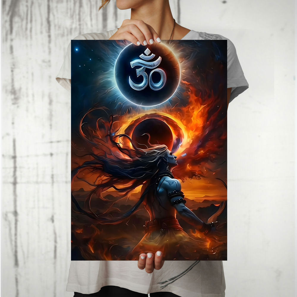 Metal Poster - Lord Shiva LS09 Mobile Case by CoverMeUp - Style 8