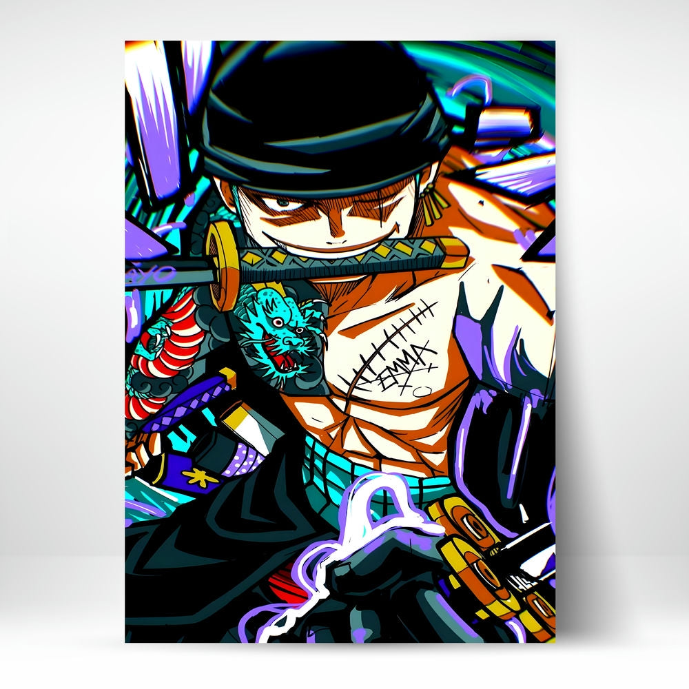 Metal Poster - One Piece Roronoa Zoro OP39 Mobile Case by CoverMeUp