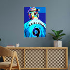 Metal Poster - Footballer Erling Haaland EH01 Mobile Case by CoverMeUp - Style 5