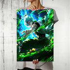 Metal Poster - Anime Demon Slayer DS02 Mobile Case by CoverMeUp - Style 8