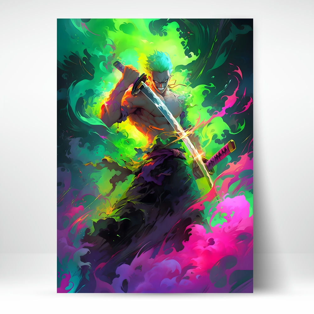 Metal Poster - Anime One Piece Zoro OP72 Mobile Case by CoverMeUp
