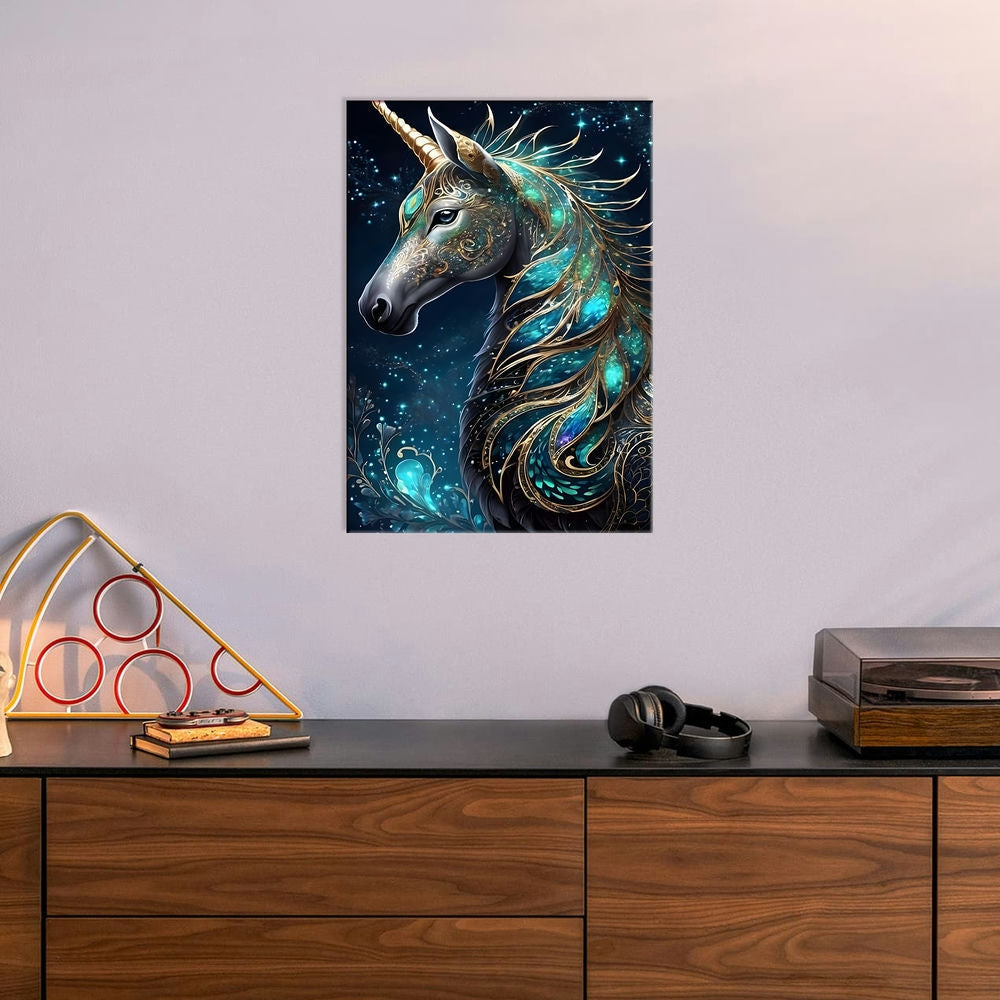 Metal Poster - Wildlife Unicorn UN01 Mobile Case by CoverMeUp - Style 6