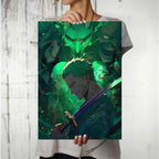 Metal Poster - One Piece Roronoa Zoro OP29 Mobile Case by CoverMeUp - Style 8