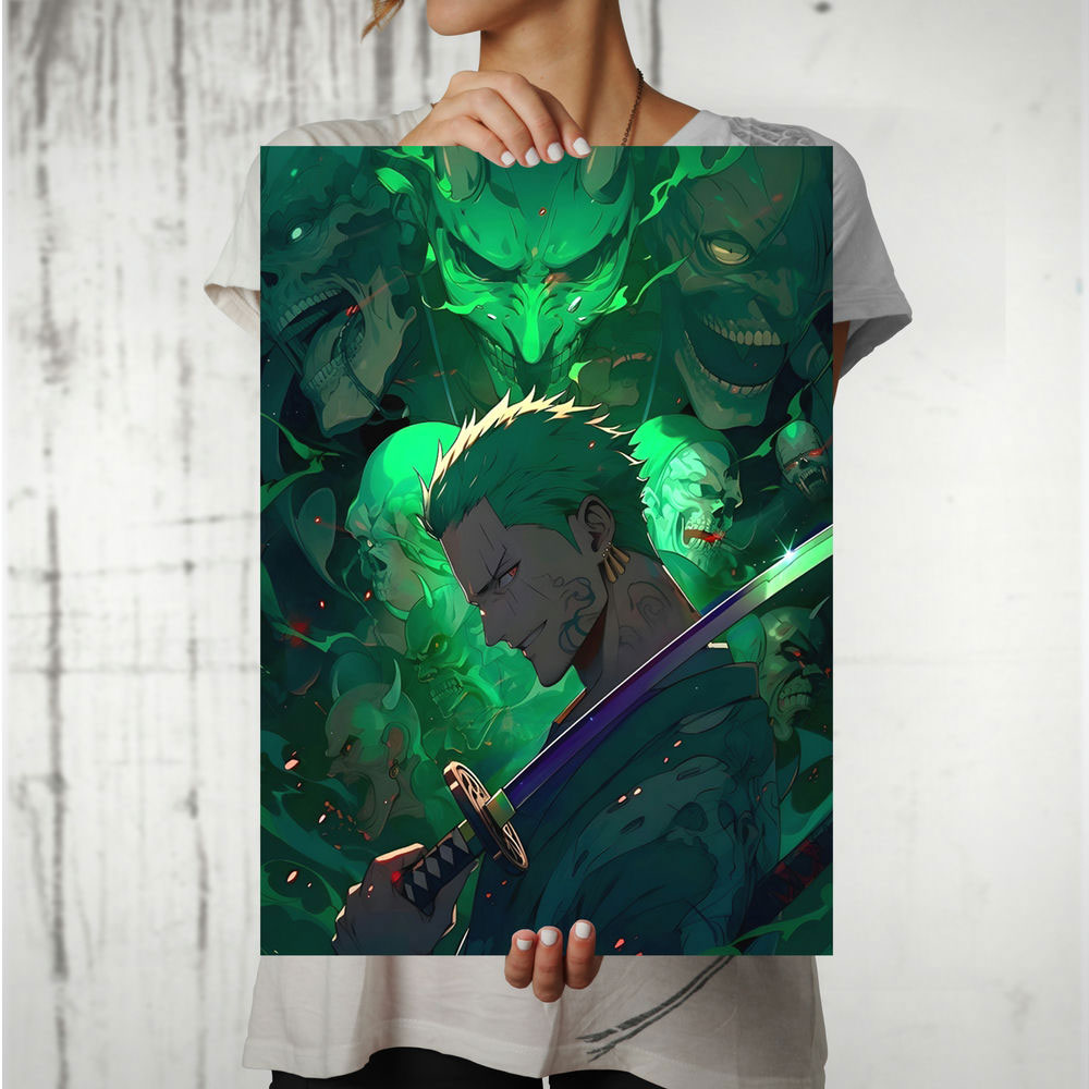 Metal Poster - One Piece Roronoa Zoro OP29 Mobile Case by CoverMeUp - Style 8