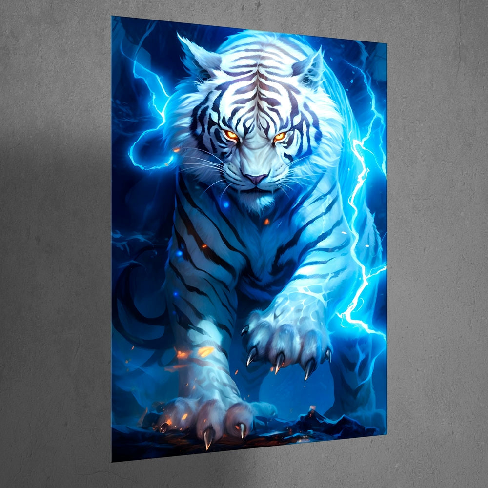 Metal Poster - Wildlife Tiger TG05 Mobile Case by CoverMeUp - Style 3