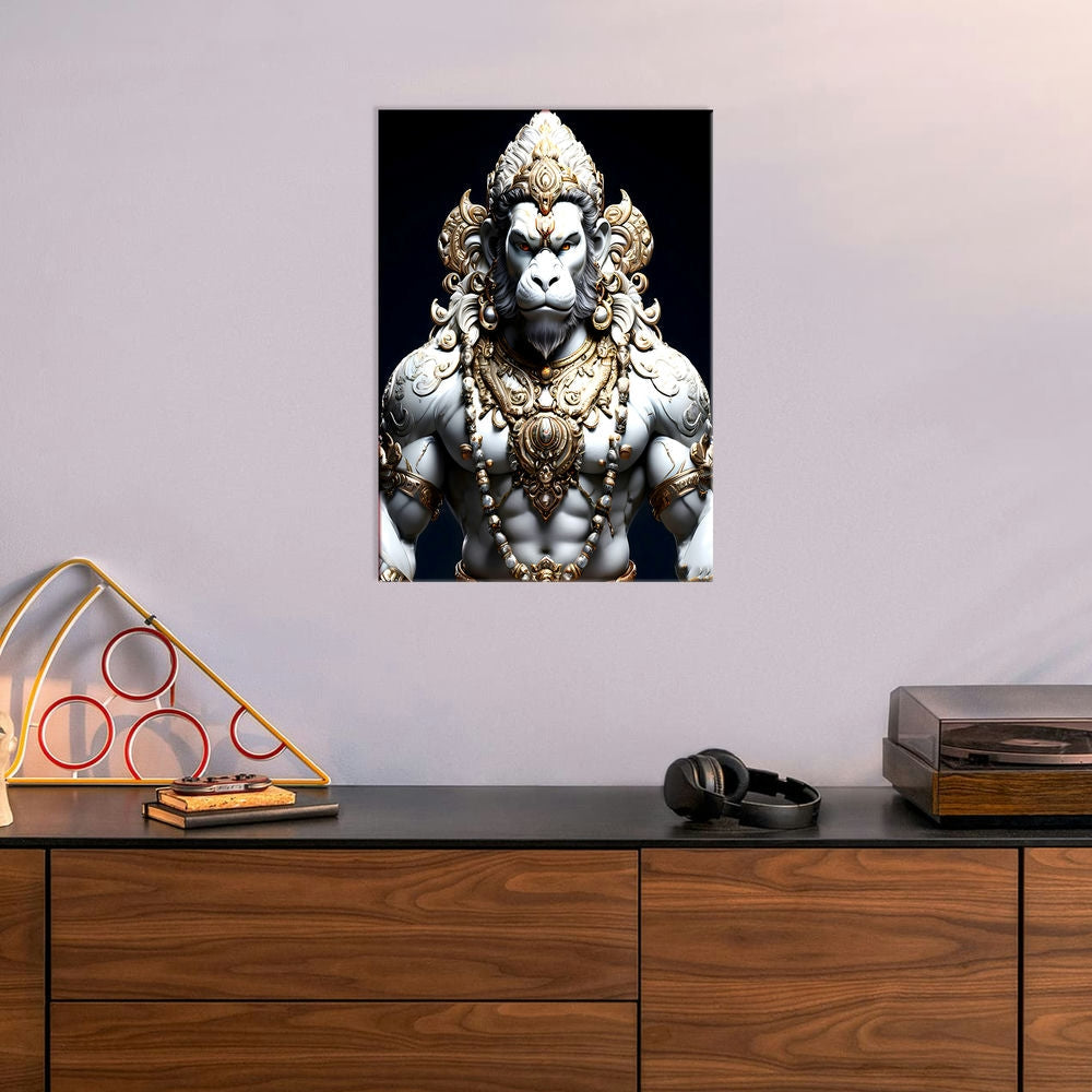 Metal Poster - Lord Hanuman LH08 Mobile Case by CoverMeUp - Style 6