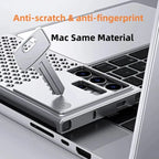 Samsung Galaxy S24 Ultra Heat Dissipation Aluminum Cooling Case with Aroma - Titanium Mobile Case by CoverMeUp - Style 6