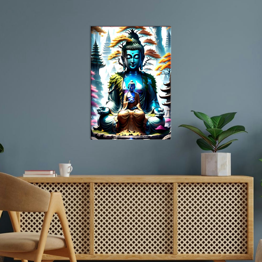 Metal Poster - Lord Buddha LB24 Mobile Case by CoverMeUp - Style 5