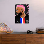Metal Poster - Footballer Neymar Jr NJR03 Mobile Case by CoverMeUp - Style 6