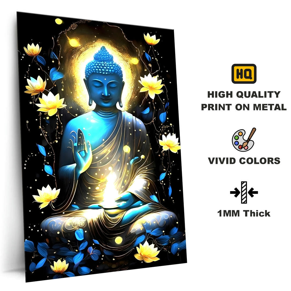 Metal Poster - Lord Buddha LB15 Mobile Case by CoverMeUp - Style 4