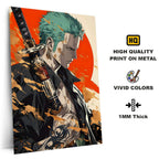 Metal Poster - One Piece Roronoa Zoro OP31 Mobile Case by CoverMeUp - Style 4