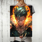 Metal Poster - One Piece Roronoa Zoro OP22 Mobile Case by CoverMeUp - Style 8