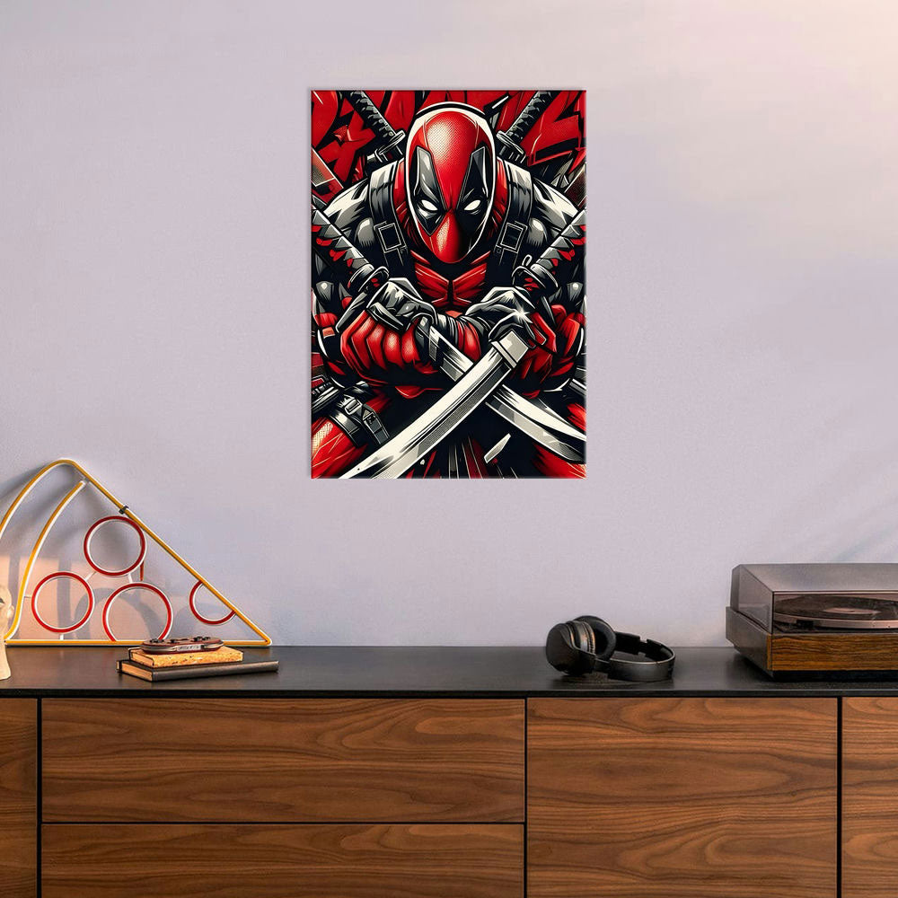 Metal Poster - Superhero Deadpool DP02 Mobile Case by CoverMeUp - Style 6