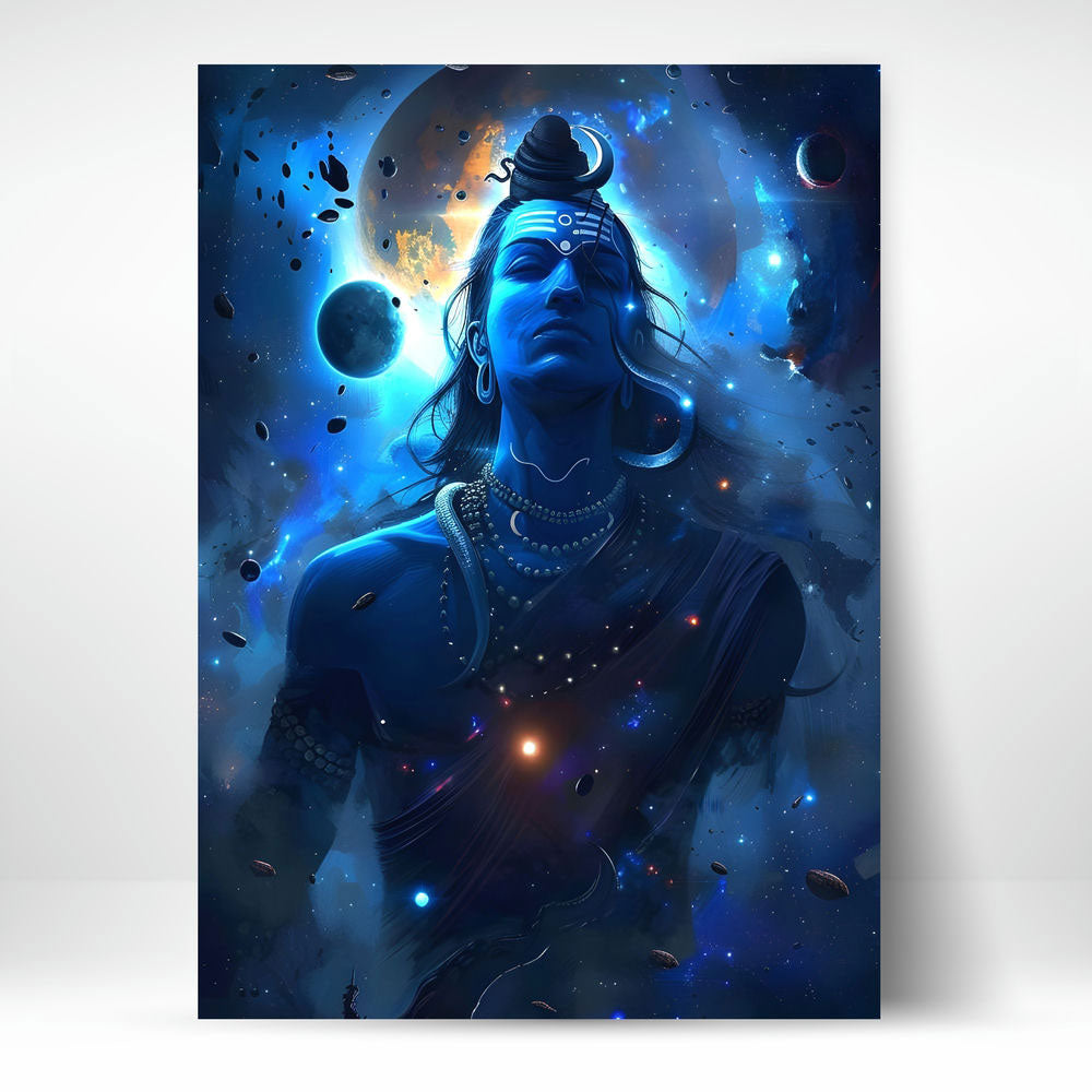 Metal Poster - Lord Shiva LS10 Mobile Case by CoverMeUp