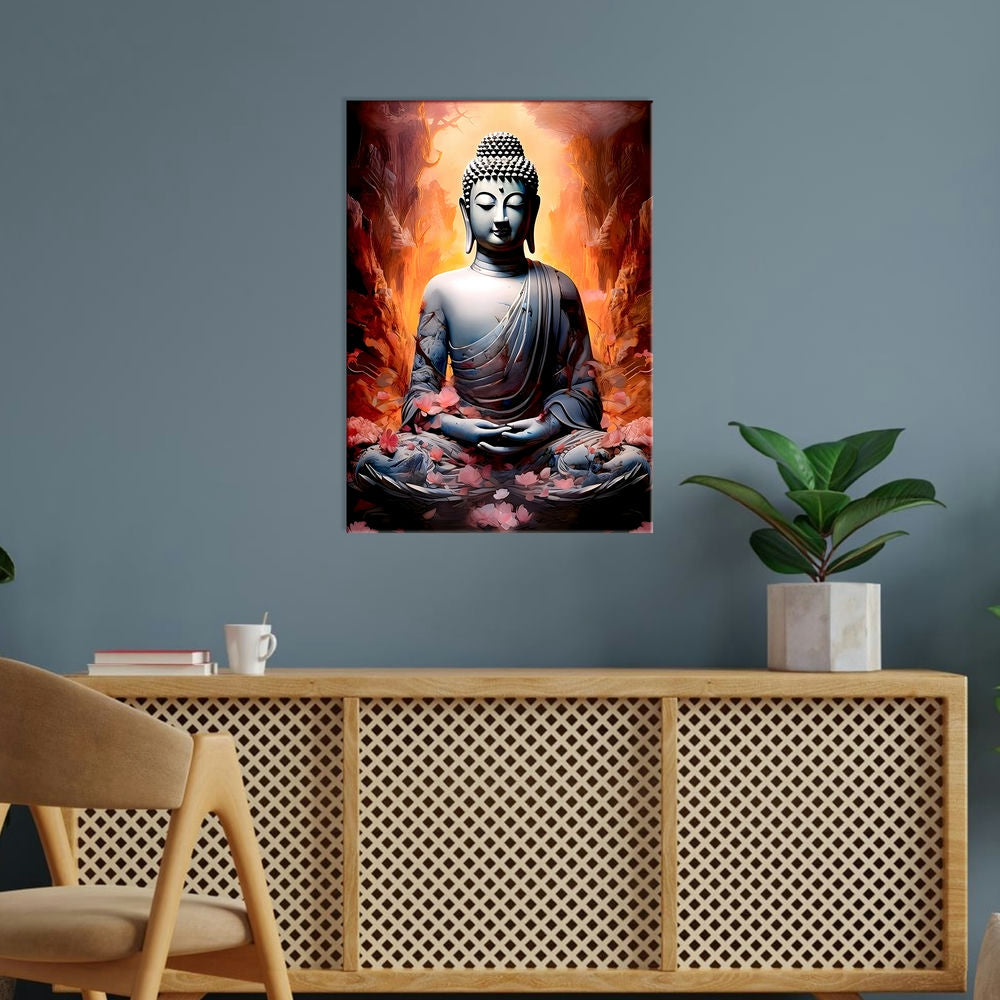 Metal Poster - Lord Buddha LB19 Mobile Case by CoverMeUp - Style 5