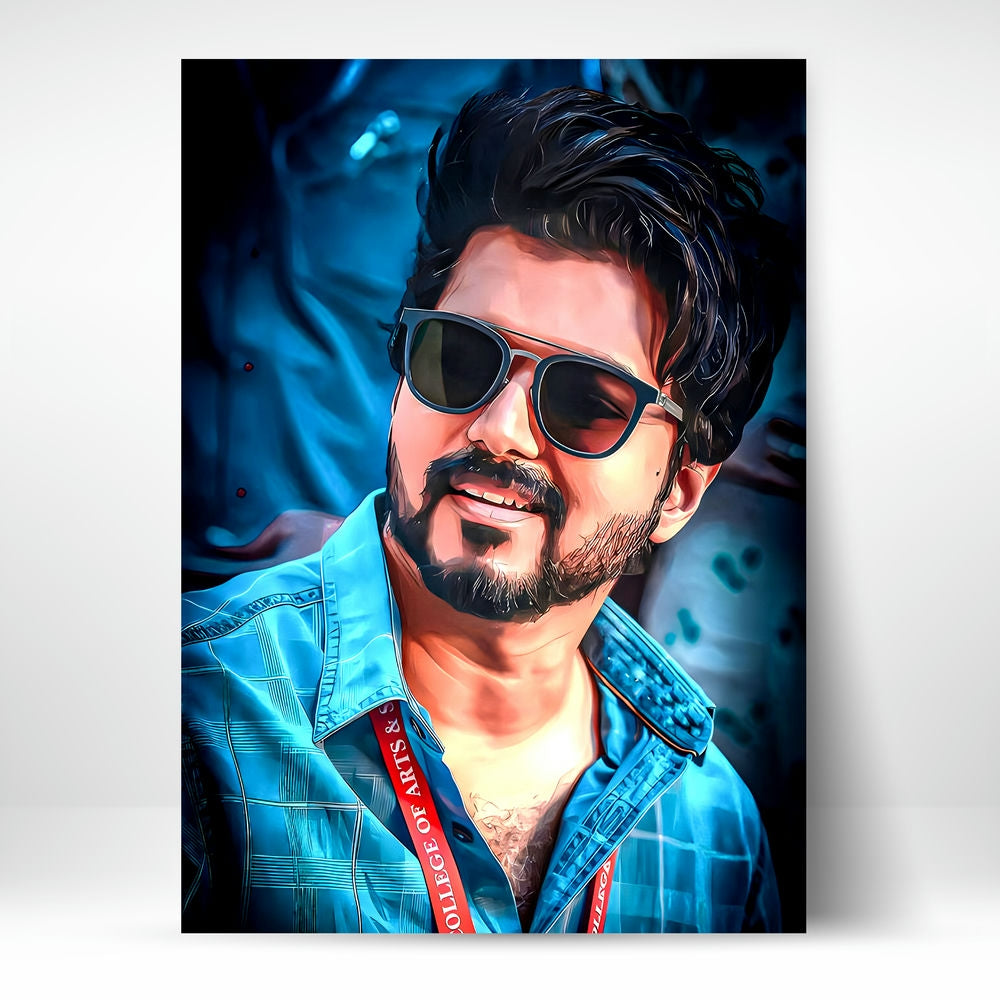 Metal Poster - Thalapathy Vijay TV07 Mobile Case by CoverMeUp