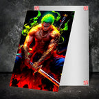 Metal Poster - One Piece Roronoa Zoro OP42 Mobile Case by CoverMeUp - Style 2