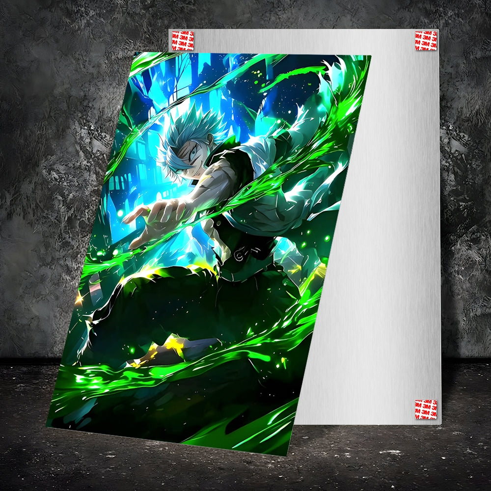 Metal Poster - Anime Demon Slayer DS02 Mobile Case by CoverMeUp - Style 2
