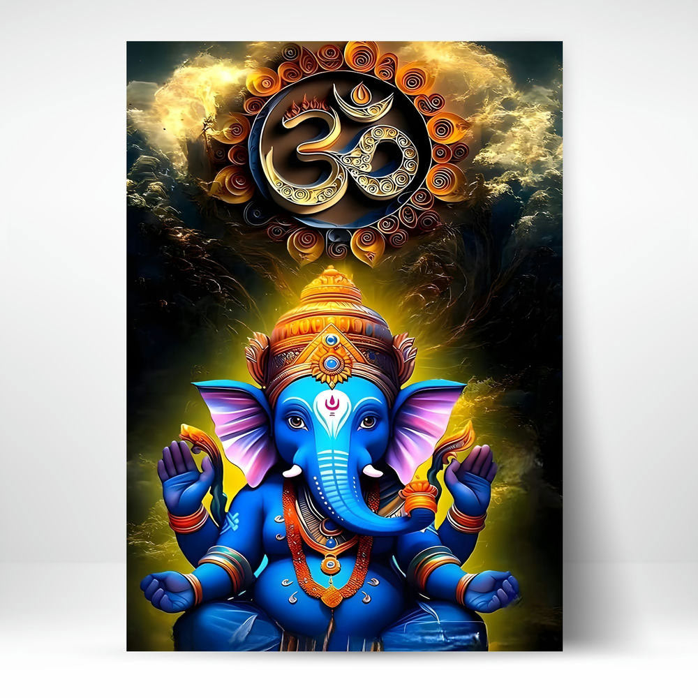 Metal Poster - Lord Ganesh LG01 Mobile Case by CoverMeUp
