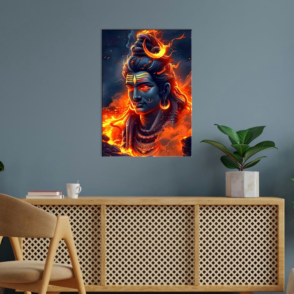 Metal Poster - Lord Shiva LS14 Mobile Case by CoverMeUp - Style 5