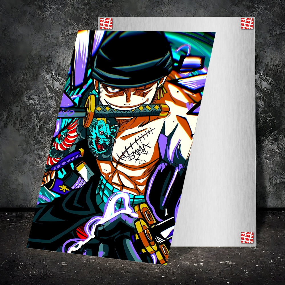 Metal Poster - One Piece Roronoa Zoro OP39 Mobile Case by CoverMeUp - Style 2