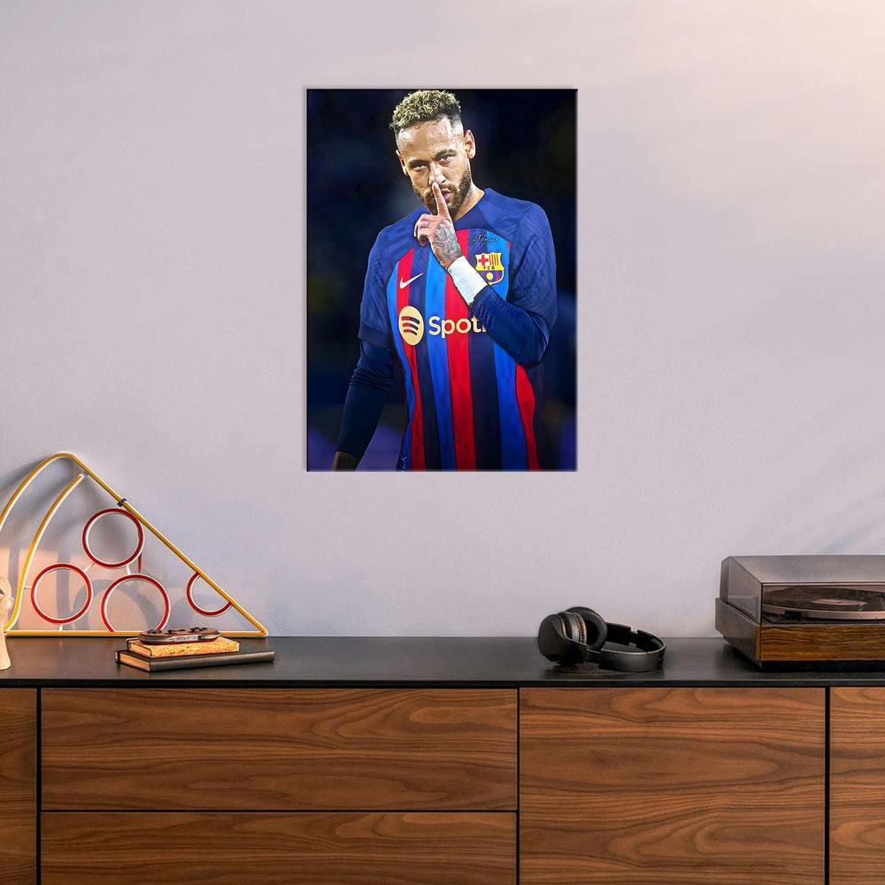 Metal Poster - Footballer Neymar Jr NJR05 Mobile Case by CoverMeUp - Style 6